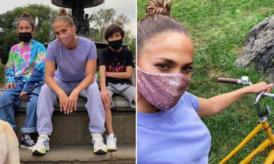 Jennifer Lopez wore the most JLo face mask ever – and we know where you can buy it - hellomagazine.com