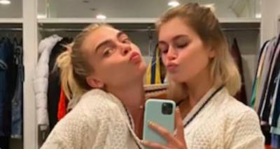 Kaia Gerber and Cara Delevingne become ‘solemates’ as they get matching foot tattoos on latter’s 28th birthday - www.pinkvilla.com - Britain