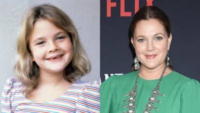 Drew Barrymore Then Now: See The Actress’ Transformation From Child Star To Mom Of 2 - hollywoodlife.com