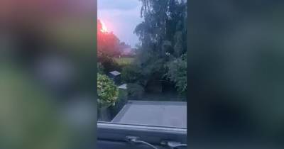 Moment gang of '50 to 60' teens caught hurling fireworks at each other in park - furious residents have had enough - www.manchestereveningnews.co.uk