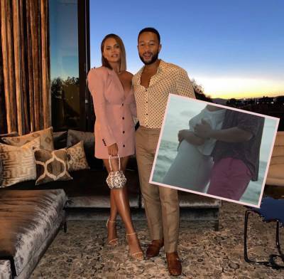 Chrissy Teigen Is Pregnant With Baby Number 3! Debuts Baby Bump In John Legend’s New Music Video For Wild! - perezhilton.com