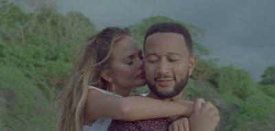 Chrissy Teigen Says ‘Look At This 3rd Baby S**t’ After Teasing Pregnancy In John Legend’s ‘Wild’ Music Video - etcanada.com