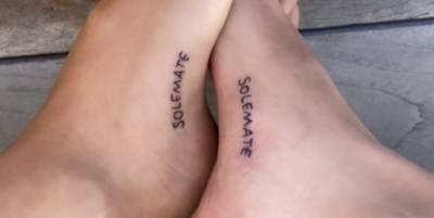 Kaia Gerber and Cara Delevingne Got Matching "Solemate" Tattoos - www.marieclaire.com - Los Angeles