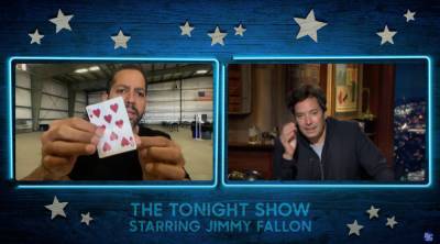 David Blaine Shocks Jimmy Fallon With Incredible Card Tricks On ‘The Tonight Show’ - etcanada.com