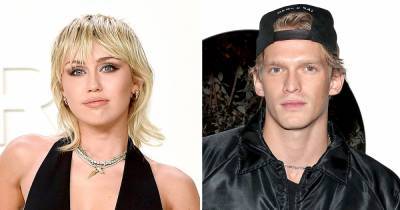Miley Cyrus Confirms Split From Cody Simpson as He Congratulates Her on New Song ‘Midnight Sky’ - www.usmagazine.com