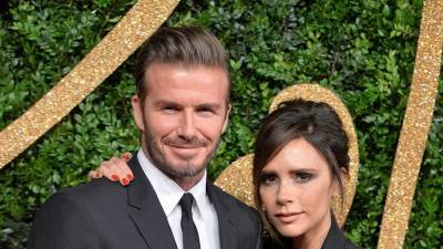 David Beckham Sings Along to the Spice Girls in Funny Cycling Sketch, Victoria Beckham Reacts - www.etonline.com