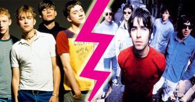 Blur vs. Oasis and seven other epic Official Chart battles - www.officialcharts.com - Britain