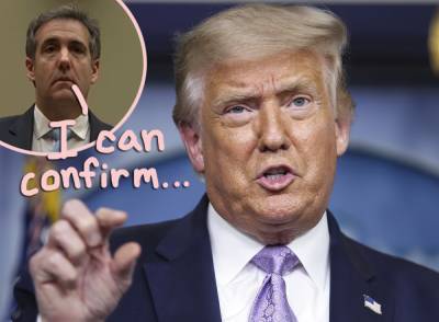 Donald Trump’s Former ‘Fixer’ Michael Cohen Alleges POTUS Enjoyed ‘Golden Showers In A Sex Club’ In New Book! - perezhilton.com