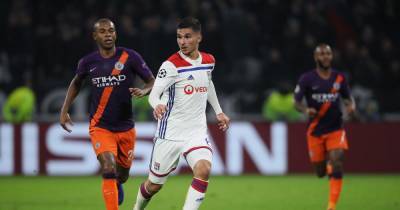 Lyon midfielder Houssem Aouar breaks silence on Man City transfer links before Champions League tie - www.manchestereveningnews.co.uk - Manchester