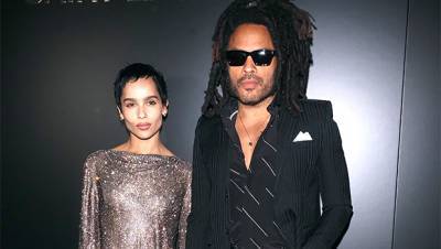 Zoe Kravitz Teases Dad Lenny, 56, For Going Shirtless While Feeding His Dogs: See Pic - hollywoodlife.com - Bahamas