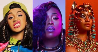 The female rappers with the most UK Top 10 hits on the Official Singles Chart - www.officialcharts.com - Britain
