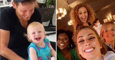Stacey Solomon puts Joe Swash on babysitting duty as she parties with Loose Women co-stars - www.ok.co.uk