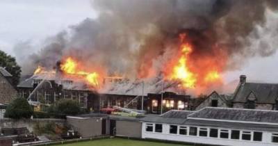 Huge blaze breaks out at Fife high school as firefighters race to tackle inferno - www.dailyrecord.co.uk - Scotland