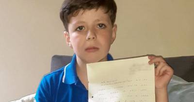 Can you help me speak to my daddy? Heartbreaking letter of boy, 10, whose dad has spent nine years in prison for robbing a phone - www.manchestereveningnews.co.uk - Indiana - county Clarke