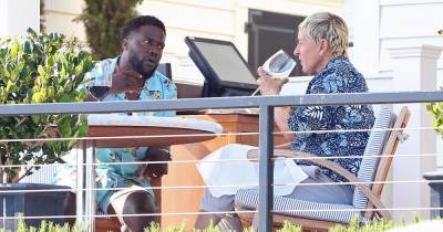Kevin Hart Meets Up With Ellen DeGeneres After Defending Her Amid Toxic Work Place Allegations - www.usmagazine.com - California