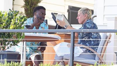Ellen DeGeneres Kevin Hart Get Lunch After He Supports Her As She Fights To Heal Show Issues - hollywoodlife.com