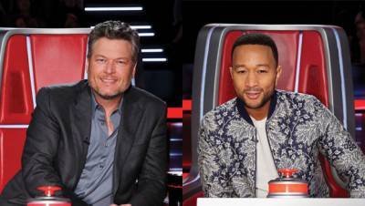 Blake Shelton John Legend Plan On Busting Each Other’s Chops During New ‘Voice’ Season - hollywoodlife.com