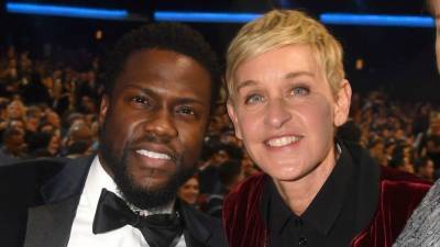 Ellen DeGeneres Meets Up With Kevin Hart for Lunch After His Message of Support - www.etonline.com - California