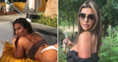 Lauren Goodger showcases peachy derrière as she poses in nothing but a tiny bikini in throwback snaps - www.ok.co.uk - Dubai
