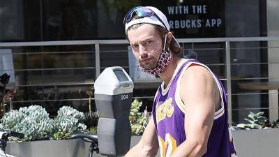 Patrick Schwarzenegger Looks Jacked Getting Coffee + More Of Arnold’s Sons Displaying Their Toned Bodies - hollywoodlife.com - Los Angeles - California