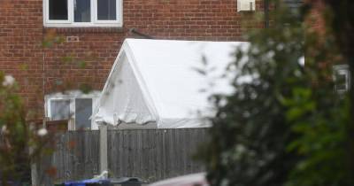We knocked on at the house where a huge illegal gazebo party was held - and cops were pelted with missiles when they turned up - www.manchestereveningnews.co.uk - Manchester