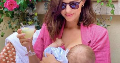 Lucy Mecklenburgh opens up on the struggles of breastfeeding as she says son Roman 'bites' her - www.ok.co.uk