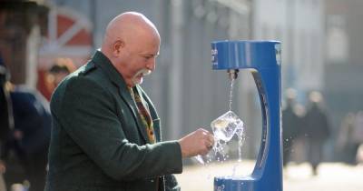 Buddies can re-hydrate with new town centre Top Up Tap - www.dailyrecord.co.uk - Scotland - county Hall