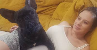Camilla Thurlow shows off blossoming baby bump as she jokes her dog Audrey is 'practicing her babysitting duties' - www.ok.co.uk - France