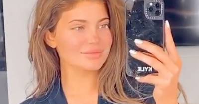 Kylie Jenner shows off natural face in very rare make-up free selfie - www.ok.co.uk