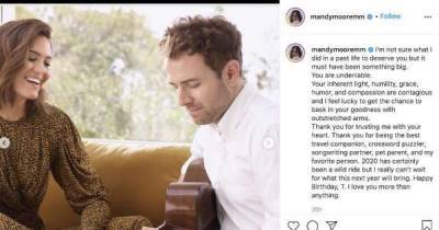 Mandy Moore gushes over Taylor Goldsmith: 'You are undeniable' - www.msn.com