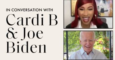Watch Cardi B interview Joe Biden about the 2020 election - www.thefader.com
