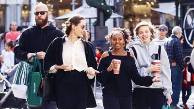 Angelina Jolie Admits Daughter Zahara, 15, Is Keeping Family ‘Organized’ In Quarantine - hollywoodlife.com