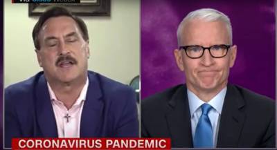Anderson Cooper Puts MyPillow Guy To Bed Over Virus Remedy: “Snake Oil Salesman” Replies “Glory To God!” - deadline.com - county Anderson - county Cooper