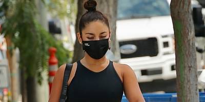 Vanessa Hudgens Shows Off Muscles In Tight Outfit After Workout at Dogpound Gym in LA - www.justjared.com - Los Angeles