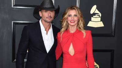 Faith Hill Tim McGraw Look So In Love While Slow Dancing At Intimate Family Party — Watch - hollywoodlife.com - county Love