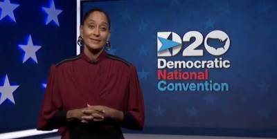 Tracee Ellis Ross Hosts Day Two of the Democratic National Convention - www.harpersbazaar.com