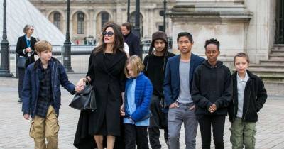 Angelina Jolie on what quarantining with her six kids is like now - www.msn.com