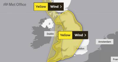 Storm Ellen to bring strong winds as Met Office issues yellow weather warnings - www.manchestereveningnews.co.uk - Britain - Scotland - Ireland