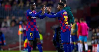 Barcelona issue Ousmane Dembele and Ansu Fati updates amid Manchester United speculation - www.manchestereveningnews.co.uk - Manchester - Sancho