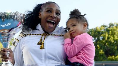 Serena Williams Wears the Same Shirt as Her 2-Year-Old Daughter Olympia - www.etonline.com