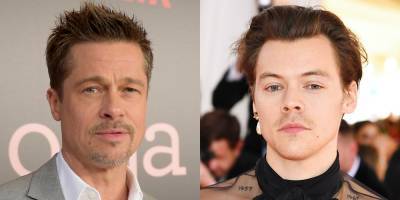 Brad Pitt & Harry Styles Movie Rumor Is Not True, Unfortunately! - www.justjared.com