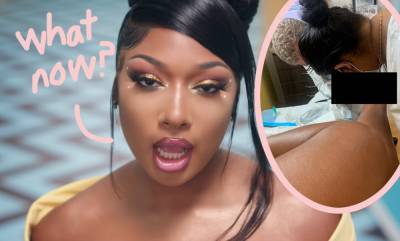 Megan Thee Stallion Actually SHOWS Her Gun Shot Wound To Silence Haters! [GRAPHIC CONTENT WARNING!] - perezhilton.com