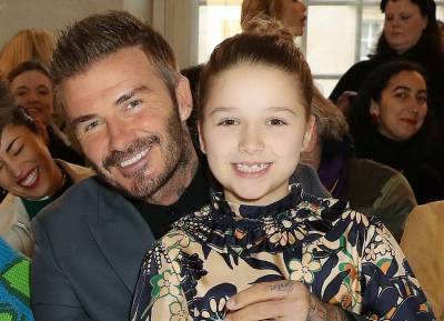 Harper Beckham shows off selfie skills on shopping trip with big brother - evoke.ie