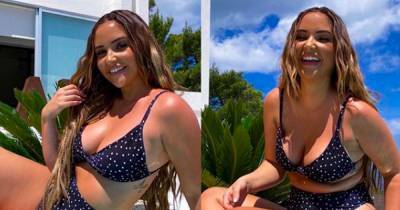 Jacqueline Jossa praised by fans as she shares unposed bikini snap and says she's 'working on loving her body' - www.ok.co.uk