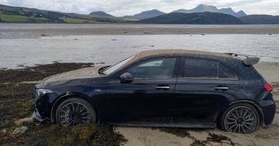 Drivers blasted by Coastguard after getting stuck on Highland beach - www.dailyrecord.co.uk