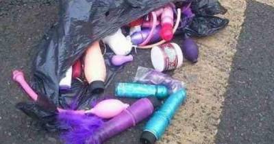 A 'gobsmacked' shopper found a plastic bag full of adult toys abandoned around the back of Farmfoods - www.manchestereveningnews.co.uk - Manchester