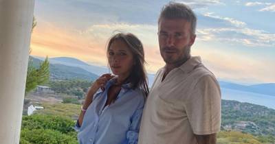 Inside David and Victoria Beckham's lavish holiday to Greece with the whole family including their parents - www.ok.co.uk - city Sandra - Greece