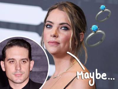 Ashley Benson Ignites G-Eazy Engagement Rumors After Being Spotted With Ring On THAT Finger! - perezhilton.com - Los Angeles