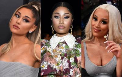 Nicki Minaj fans think a collab with Ariana Grande and Doja Cat is coming - www.nme.com