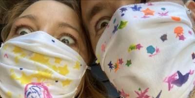 Ryan Reynolds and Blake Lively Posted a Rare Selfie in Masks Their Daughters Customized - www.marieclaire.com